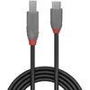 Image de Lindy 36666 Câble Usb 1 M Usb 3.2 Gen 1 (3.1 Gen 1) Usb C Usb B Noir