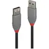 Image de Lindy Câble Usb 2.0 Type A / A - Anthra Line - 3m