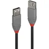 Image de LINDY Rallonge USB 2.0 type A - Anthra Line - 5m