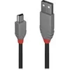 Image de Lindy Anthra Line - cable USB - USB pour mini USB type B - 2 m