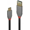 Image de Câble Usb A Vers Usb C Lindy 36910 50 Cm Noir