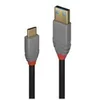 Image de Lindy Black Line - Cable USB de type-C - 24 pin USB-C pour USB type A - 50 cm