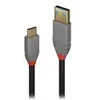Image de Lindy Anthra Line - Cable USB de type-C - 24 pin USB-C pour USB type A - 1 m
