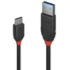 Image de Câble USB 3.1 type A vers C 3A - Black Line - 1.5m - LINDY