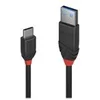 Image de Lindy Black Line - Cable USB de type-C - 24 pin USB-C pour USB type A - 1.5 m