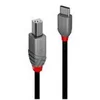 Image de Lindy Anthra Line - Cable USB de type-C - 24 pin USB-C pour USB type B - 50 cm