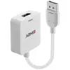 Image de Adaptateur hdmi vers displayport lindy 38303 blanc