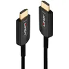 Image de LINDY Câble HDMI 2.1 Ultra HighSpeed hybride fibre 8K 60Hz HDR10+ 15m