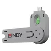 Image de Lindy USB Type A Port Blocker Key - Bloqueur de port USB