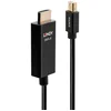 Image de Adaptateur Mini Displayport Vers Hdmi Lindy 40920 Noir 50 Cm
