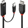 Image de Câble HDMI vers DisplayPort - LINDY - 2m - DP 1.2 - HDMI 2.0 - Noir