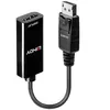 Image de Adaptateur - LINDY - DisplayPort vers HDMI - UHD 4K - 15cm - Passif