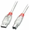 Image de Câble Usb A Vers Usb B Lindy 41751 Blanc Transparent