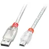 Image de Cable Usb 2.0 A/mini-b Lindy 3 M