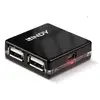 Image de Lindy 42742 Hub & Concentrateur 480 Mbit/s Noir
