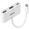 Image de Lindy adaptateur video - HDMI / USB - 18 cm