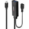 Image de Lindy 43344 Hub & Concentrateur Usb 3.2 Gen 1 (3.1 Gen 1) Type-c 5000 Mbit/s Noir