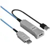 Image de Câble Fibre Optique Usb 3.0 Lindy Bleu