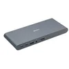 Image de LINDY - station d'accueil - USB-C 3.2 Gen 1 / Thunderbolt 3 / Thunderbolt 4 - HDMI, 2 x DP - 1GbE