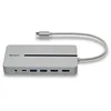 Image de Lindy 43360 Station D'accueil Avec Fil Usb 3.2 Gen 1 (3.1 Gen 1) Type-c Argent, Blanc
