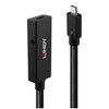 Image de Lindy - cable d'extension USB de type-C - 24 pin USB-C pour prise CC 3,5 mm, 24 pin USB-C - 5 m