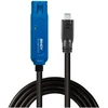 Image de Lindy 43381 Cavo Usb Usb 3.2 Gen 1 3.1 Gen 1 8 M Usb C Usb A Nero, Blu