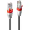 Image de Câble Réseau Lindy Cat6a Blindé Sf/utp 5m Gris