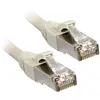 Image de Cable Reseau Lindy Cat6 Smp S Ftp Pimf Gris 0,30 M