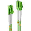 Image de Cable Fibre Optique Lindy 46310 1 M Lc Om5 Vert