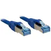 Image de Cable Reseau Lindy Cat6a S Ftp Pimf Lsoh Bleu 3,00 M