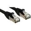 Image de Câble réseau LINDY - 6A S/FTP - LSOH - 500MHz - 15m - Noir