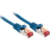 Image de Cable Reseau Bleu Basique Lindy Cat6 S/ftp 0,30 M