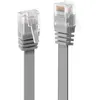 Image de Lindy Cable Reseau Cat6 Flachband Ungeschirmt Gris 2,00m