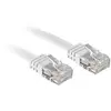 Image de Cable Reseau Blanc Cat.6 Lindy 5 M (cordon De Raccordement Plat U/utp Cat.6. Cu. Blanc. 5,0 M)