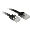 Image de Lindy Cable Reseau Cat6 Flachband Ungeschirmt Noir 2,00m