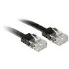 Image de Lindy Cable Reseau Cat6 Flachband Ungeschirmt Noir 5,00m