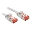 Image de Cable Reseau Lindy Cat6 U/ftp A Bande Plate Gris 3,00 M