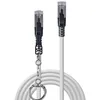 Image de Câble Réseau Rigide Ftp 6ème Catégorie Lindy 47600 Gris 30 Cm 1 Unité