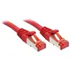 Image de Cable Reseau S/ftp Cat6 Lindy Rouge 1,00 M