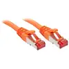 Image de Cable Reseau Lindy Cat6 S/ftp Orange 0,30 M
