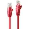 Image de Cable Reseau Lindy Cat6 U/utp Rouge 3,00 M
