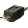 Image de Adaptateur USB Type A - LINDY - Noir - Type A/A - Pratique - Compact