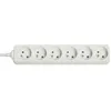 Image de Multiprise - LINDY - 6 prises - Interrupteur - 15 m - Blanc