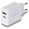 Image de Lindy adaptateur secteur - GaN - USB, 24 pin USB-C - 65 Watt