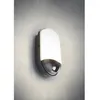 Image de Applique LED extérieure avec détecteur de mouvement Heitronic TOLEDO 500648 LED intégrée 20 W LED noir