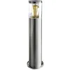 Image de Lampadaire extérieur Heitronic 500682 NAXOS LED E27 acier inoxydable