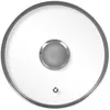 Image de Durandal Couvercles plat en verre cerclé inox pour poêles Légende - 20 cm