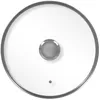 Image de Durandal Couvercles plat en verre cerclé inox pour poêles Légende - 28 cm