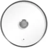 Image de Durandal Couvercles plat en verre cerclé inox pour poêles Légende - 32 cm