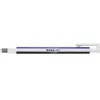 Image de Crayon gomme - TOMBOW - MONO ZERO ERASER - Blanc/Bleu/Noir - Mécanisme à pression - Rechargeable